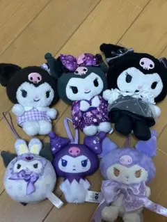 クロミ　ぬいぐるみ６点セット