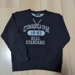 COMME CA ISM トレーナー 110A ブラック