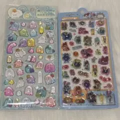 【海外公式】ズートピア オバケーヌ 3D立体うるちゅるシール 2枚セット