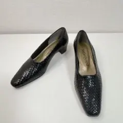 イヴサンローラン パンプス ブラック 編み込み 23cmのサムネイル