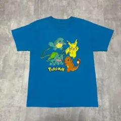 Nintendo Pokemon ポケモン　Tシャツ　ピカチュウ　ゼニガメ