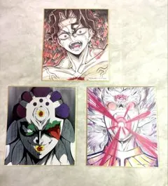 鬼滅の刃　全集中展　刀鍛冶の里・柱稽古編　複製ミニ色紙 　無惨 玉壺 憎珀天