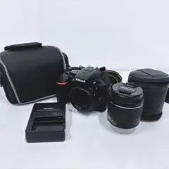 Nikon D5600 一眼レフカメラ / レンズ2本 充電器セット Nikon D5600 本体 レンズ2本 バッテリー 充電器セット - メルカリ