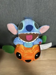 スティッチ パンプキンぬいぐるみ 回転するぬいぐるみ