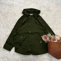 未使用 ディージーワイ dgy マウンテンパーカー コットン カーキ M