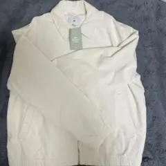 クリーム色 Mサイズ コーデュロイジャンパー