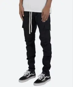 mnml カーゴパンツ 黒