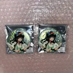マーメイドメロディぴちぴちピッチ　ナムコトーキョーグリッター缶バッジ　リナ