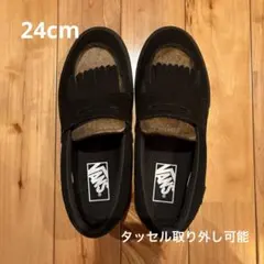 レザー スリッポン