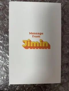 BTS  ジミン　JIMIN  Butter ランダムメッセージカード