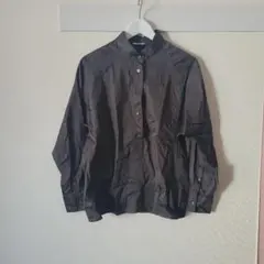 ♡UNIQLO U 光沢ブラウス　長袖シャツ