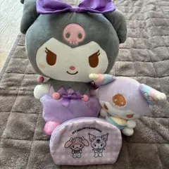 クロミ ぬいぐるみ&クロミとマイメロポーチ