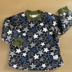 【 裏起毛・星柄トレーナー／95㌢ 】