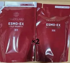 ドクターシーラボ　エスモEX薬用スカルプシャンプー　トリートメント　詰め替え用のサムネイル