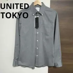 新品 UNITED TOKYO QUICK DRY オックスボタンダウンシャツ