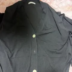 chocol raffine robe 長袖カーディガン ブラック