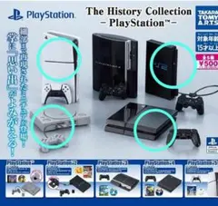 The History Collectionガチャ　プレステ4種