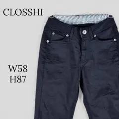 CLOSSHI クロッシー カジュアルパンツ ブラック W58のサムネイル