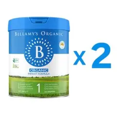 Bellamy'sベラミーズ・オーガニック牛の粉ミルク(12ヶ月〜)2缶 - メルカリ