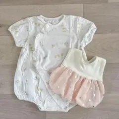 美品 ロンパース スタイ ベビー