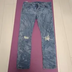 リーバイス　501 ダメージカスタムジーンズ　W32 L32