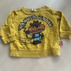 アンパンマン　ハンバーガーキッド　トレーナー　80cm