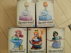 Qposket stories ディズニー フィギュア 5種セット