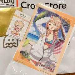 学園アイドルマスター　藤田ことね　チェキカード　クリアビジュアルポスター2