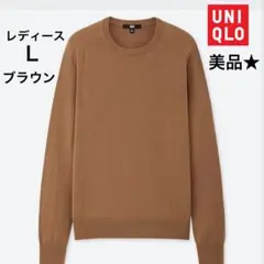 エクストラファインメリノクルーネックセーター ニット