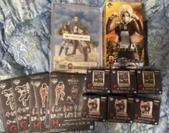1番くじ　進撃の巨人　B賞アニフィギュア、C賞アクリルボード、その他セット