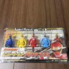 [未開封新品]バンダイ レンジャーキーセット ハリケンジャー 5体セット