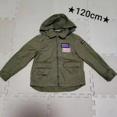 GU キッズ ジャケット カーキ 111-276988