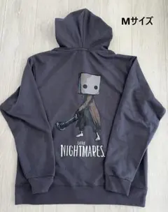 リトルナイトメア パーカー ①  M ダークグレー キーホルダー付