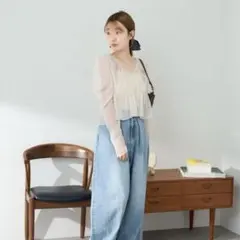 Kastane パワショルブラウス　（チョーカーつき）のサムネイル