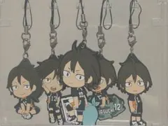 ハイキュー‼︎山口忠ラバーキーホルダー 5個セット