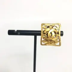 7F512/シャネル/イヤリング/ココマーク/片耳/ゴールド/ヴィンテージ