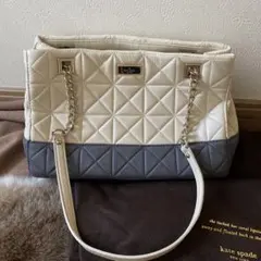 kate spade キルティングハンドバッグ
