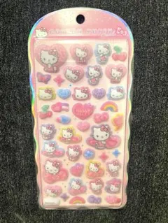 コットンパフィシール　ハローキティ