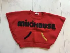 ミキハウス 赤 ニットセーター L