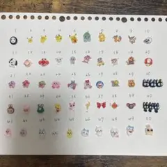 ネイルパーツ キャラクター セーラームーン ポケモン ちいかわ など