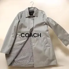 美品COACH トレンチミドル丈コート ベージュ Mサイズ