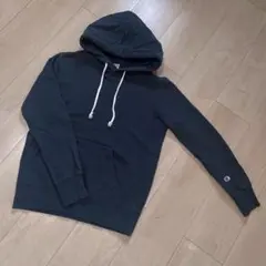 Champion フード付きパーカー S ネイビー