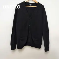ユニクロ　ラムVネックカーディガン　М