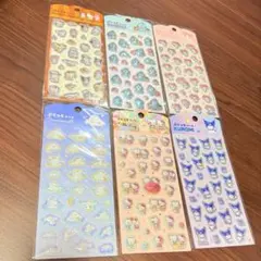 ❤️サンリオ❤️ぷくっとシールセット❤️6枚