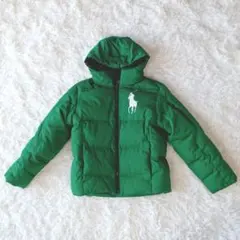 極美品☆ポロラルフローレン ダウン パーカー ブルゾン ビッグポニー
