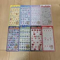 正規品 ディズニー ミニ ボンボンドロップシール コンプリート