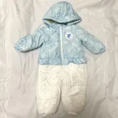 新品 ディズニー　アナと雪の女王　ジャンプスーツ　アナ エルサ 90サイズ