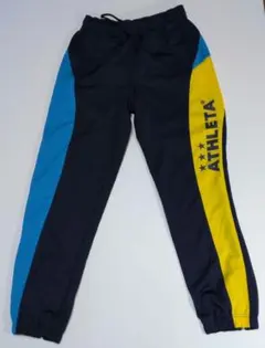美品‼️ATHLETA　アスレタ　ジャージ　パンツ　サッカー　ネイビー