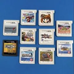 ニンテンドー3DSソフト まとめ売り