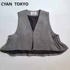 ☆新品！限定コラボツイードベスト CYANTOKYO×champdelarose - メルカリ